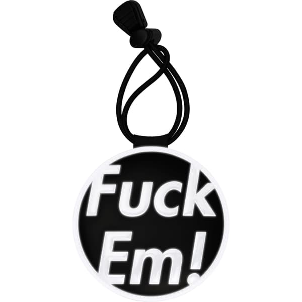 Supreme Blue Lug Reflector - Black (front)