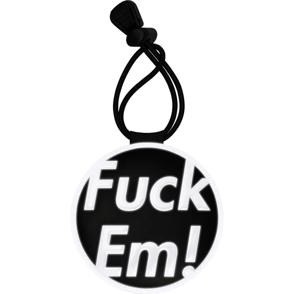 Supreme Blue Lug Reflector - Black (front)