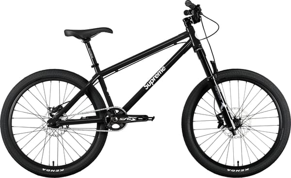 Supreme Brooklyn Machine Works Hardtail Park Bike - Black (front)