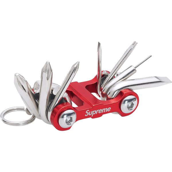 Supreme Chibi Rib Screwdriver Keychain - Red (front)