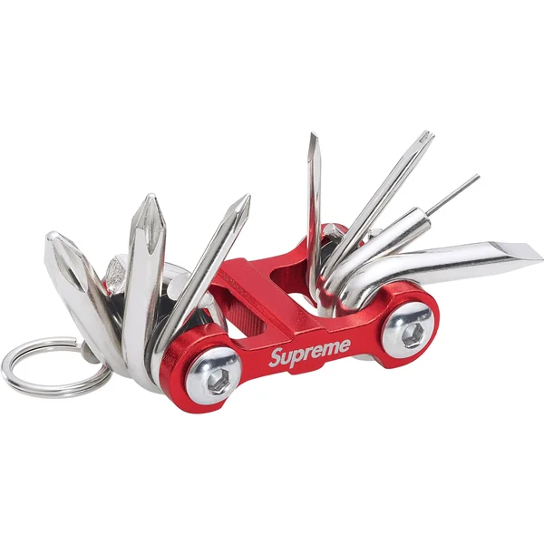 Supreme Chibi Rib Screwdriver Keychain - Red (front)
