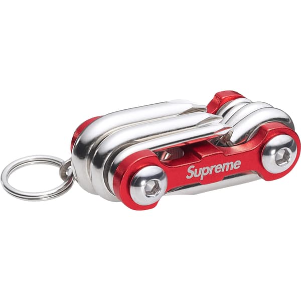Supreme Chibi Rib Screwdriver Keychain - Red (front)