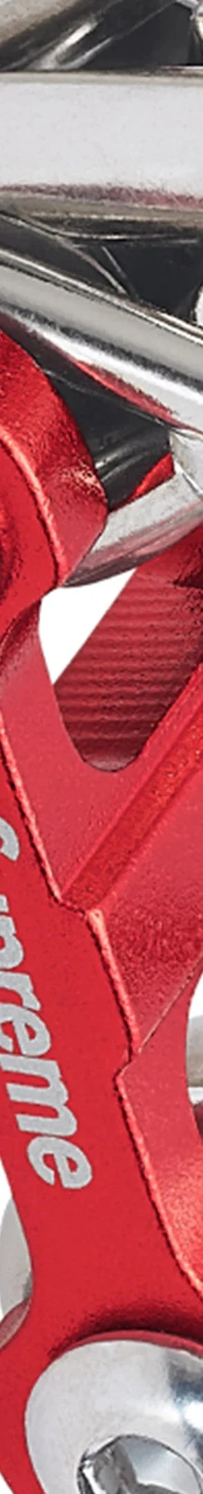 Supreme Chibi Rib Screwdriver Keychain - Red (front)