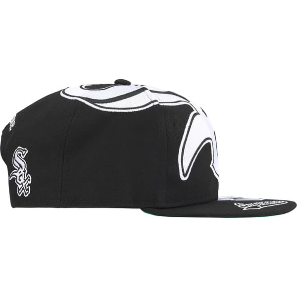Supreme Chicago White Sox Adjustable New Era - Black (front)
