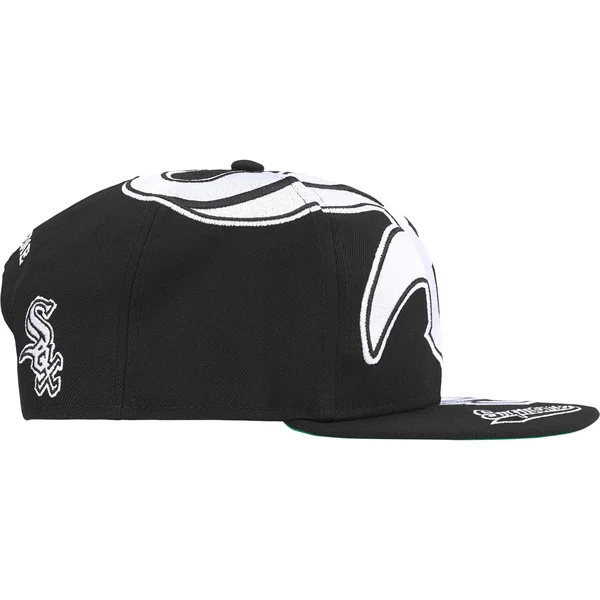 Supreme Chicago White Sox Adjustable New Era - Black (front)