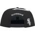 Supreme Chicago White Sox Adjustable New Era - Black (front)
