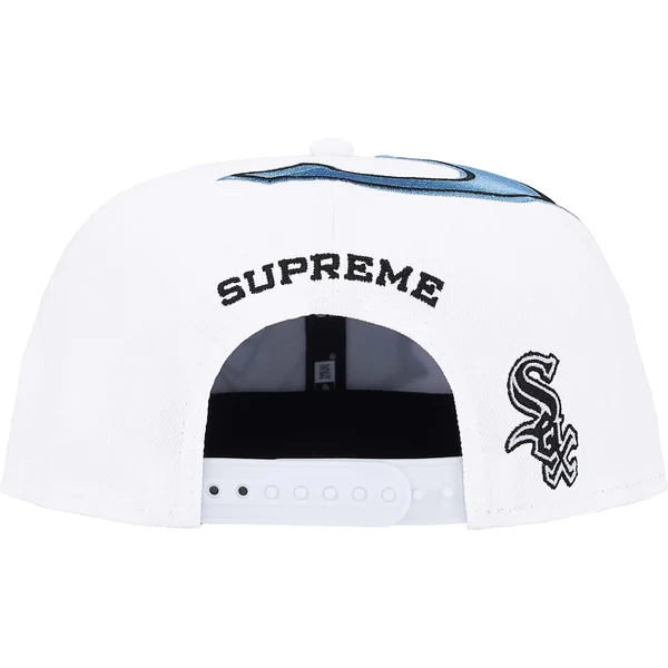 Supreme Chicago White Sox Adjustable New Era - White (front)