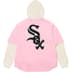 Supreme Chicago White Sox Hooded Baseball Jersey - Light Pink (front)