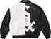 Supreme Chicago White Sox Leather Varsity Jacket - Black (front)