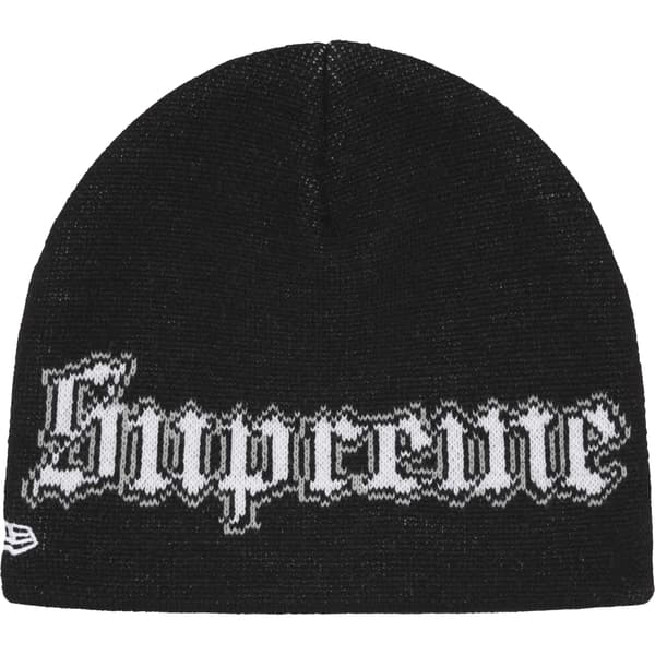 Supreme Chicago White Sox New Era Beanie - Black (front)
