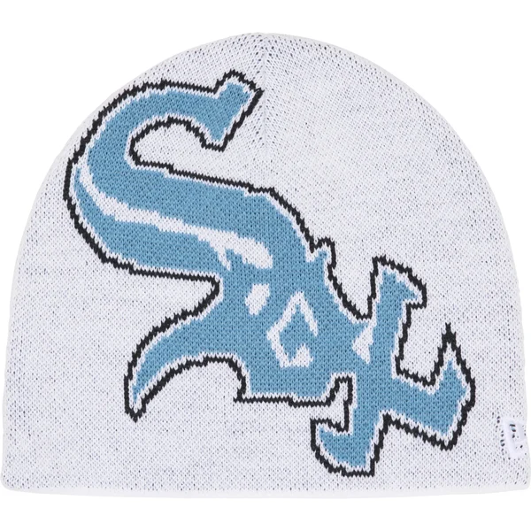 Supreme Chicago White Sox New Era Beanie - White (front)