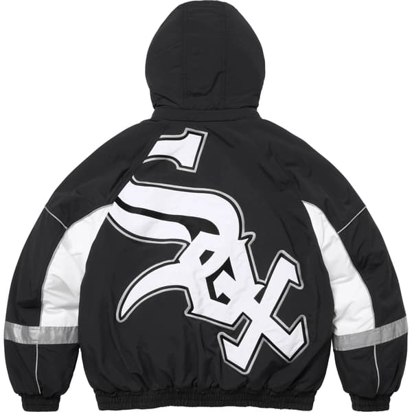 Supreme Chicago White Sox Stadium Jacket - Black (front)