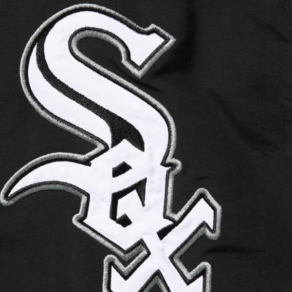 Supreme Chicago White Sox Stadium Jacket - Black (front)