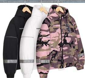 Supreme Chicago White Sox Stadium Jacket Group Shots