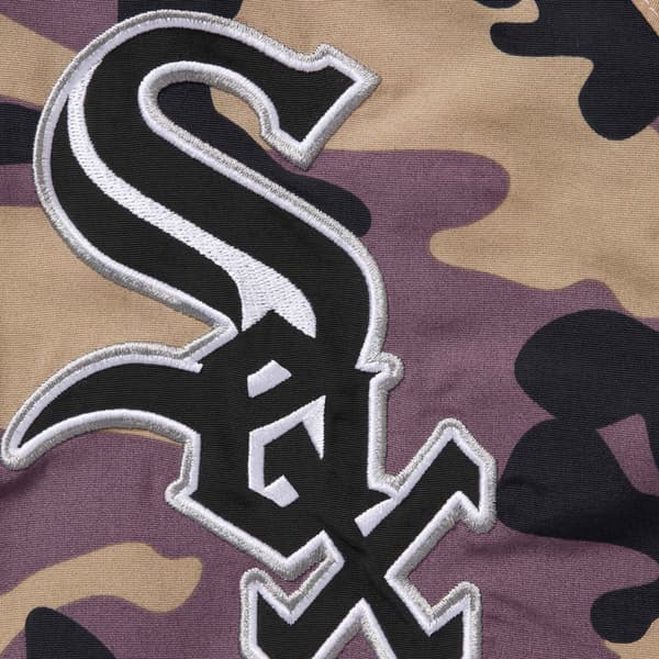 Supreme Chicago White Sox Stadium Jacket - Pink Camo (front)