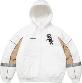 Supreme Chicago White Sox Stadium Jacket White