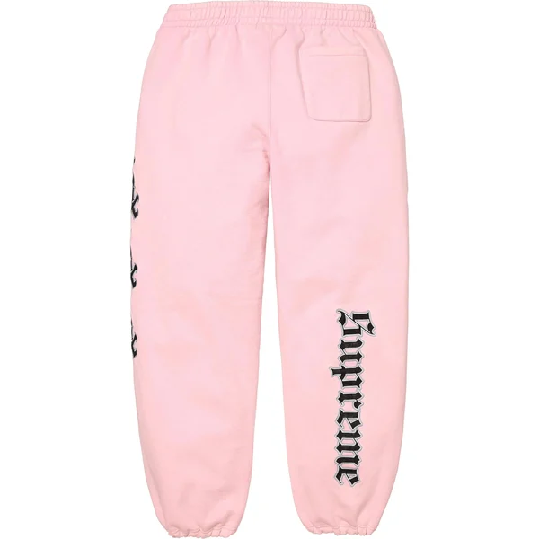 Supreme Chicago White Sox Sweatpant - Light Pink (front)