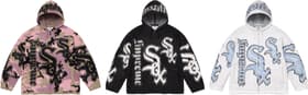 Supreme Chicago White Sox Zip Up Hooded Sweater Group Shots