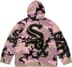 Supreme Chicago White Sox Zip Up Hooded Sweater - Pink Camo (front)