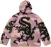 Supreme Chicago White Sox Zip Up Hooded Sweater - Pink Camo (front)