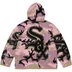 Supreme Chicago White Sox Zip Up Hooded Sweater - Pink Camo (front)