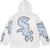Supreme Chicago White Sox Zip Up Hooded Sweater - White (front)