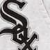 Supreme Chicago White Sox Zip Up Hooded Sweatshirt - Ash Grey (front)