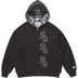 Supreme Chicago White Sox Zip Up Hooded Sweatshirt - Black (front)
