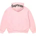 Supreme Chicago White Sox Zip Up Hooded Sweatshirt - Light Pink (front)