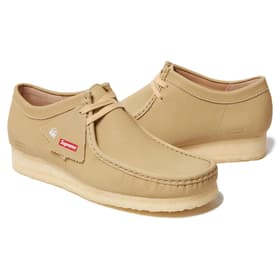 Supreme Clarks Originals Reflective Wallabee Natural