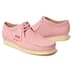 Supreme Clarks Originals Reflective Wallabee - Pink (front)