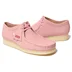 Supreme Clarks Originals Reflective Wallabee - Pink (front)