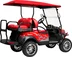Supreme Club Car 4-Passenger Onward Lifted Golf Car - Group Shot (front)