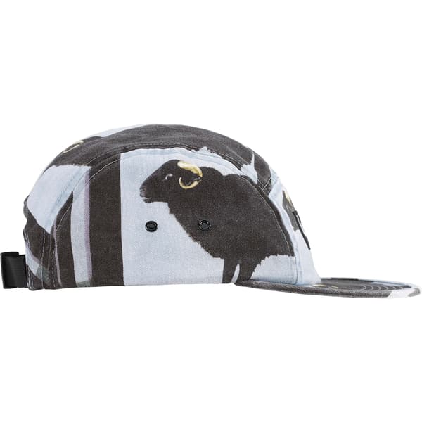 Supreme Damien Hirst Camp Cap - Black (front)