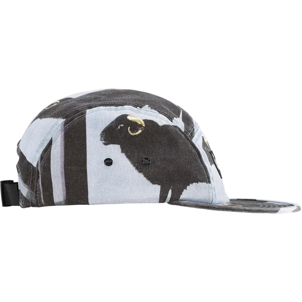 Supreme Damien Hirst Camp Cap - Black (front)