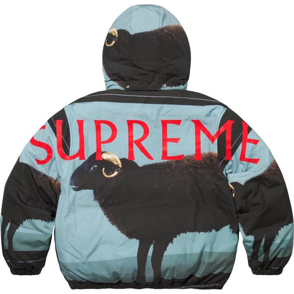 Supreme Damien Hirst Down Puffer Jacket - Black (front)