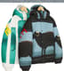 Supreme Damien Hirst Down Puffer Jacket - Group Shots (front)