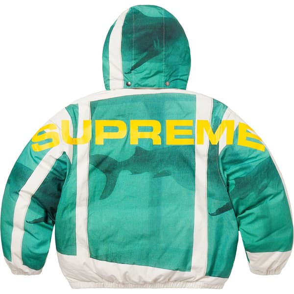 Supreme Damien Hirst Down Puffer Jacket - White (front)