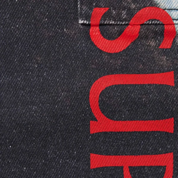 Supreme Damien Hirst Painter Jean - Black (front)