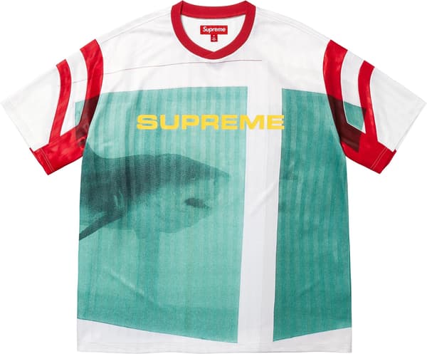 Supreme Damien Hirst Soccer Jersey - White (front)