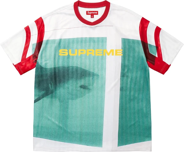 Supreme Damien Hirst Soccer Jersey - White (front)