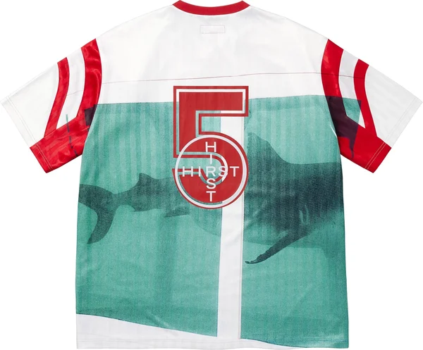 Supreme Damien Hirst Soccer Jersey - White (front)