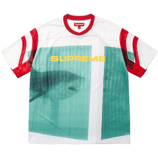 Supreme Damien Hirst Soccer Jersey - White (front)