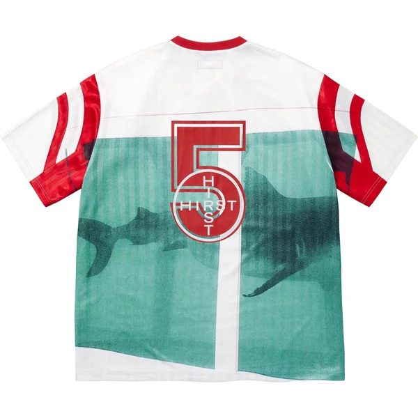 Supreme Damien Hirst Soccer Jersey - White (front)