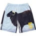 Supreme Damien Hirst Soccer Short - Black (front)