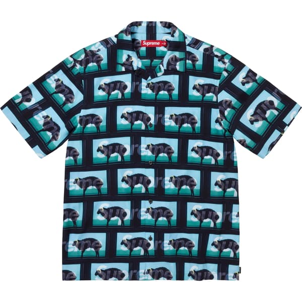 Supreme Damien Hirst S/S Shirt - Black (front)