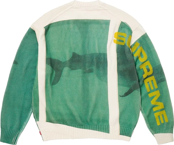 Supreme Damien Hirst Sweater - White (front)