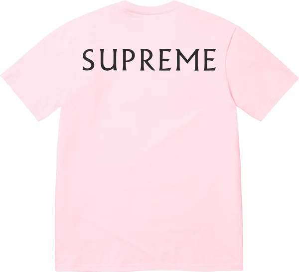 Supreme Damien Hirst Tee - Light Pink (front)