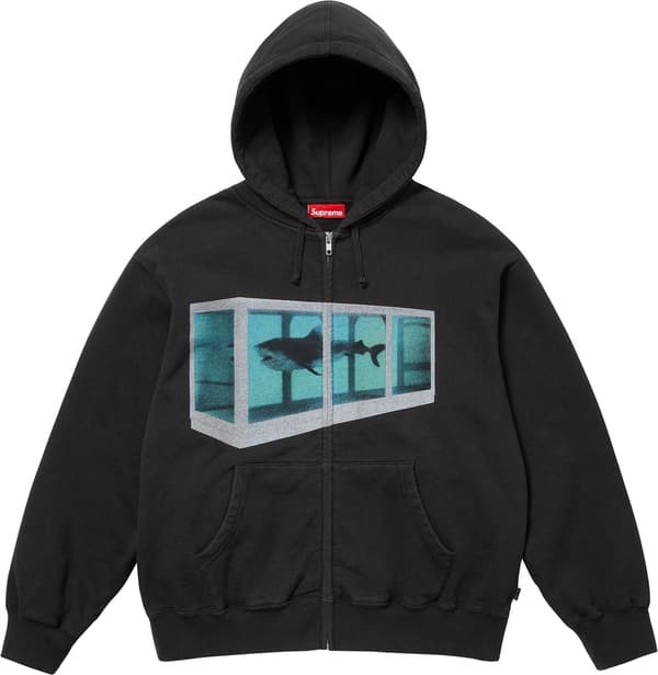 Supreme Damien Hirst Zip Up Hooded Sweatshirt - Product Image