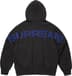 Supreme Damien Hirst Zip Up Hooded Sweatshirt - Black (front)